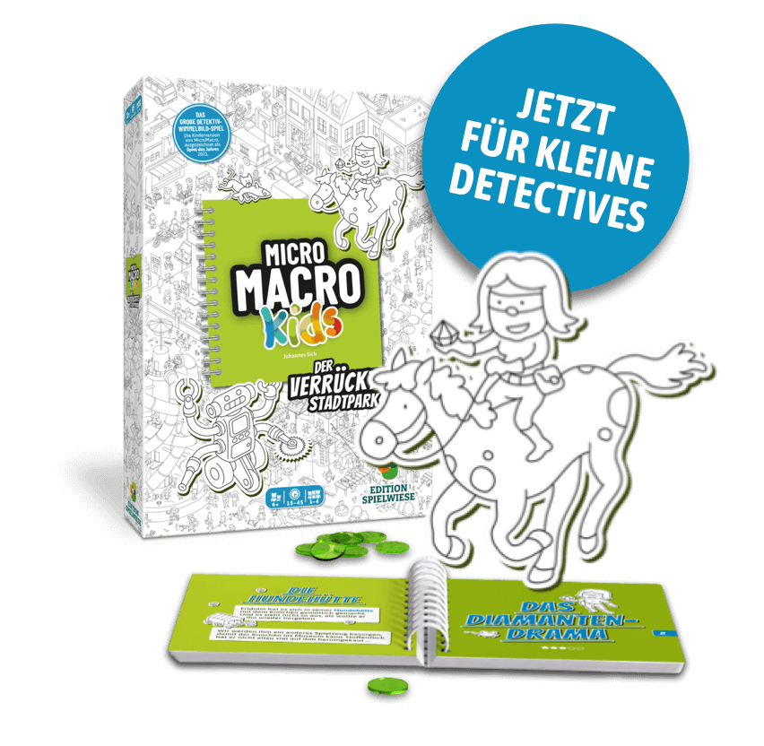 Ein Karton auf einer aufgefalteten Karte auf der ein grünes Ringbuch mit Fällen liegt.